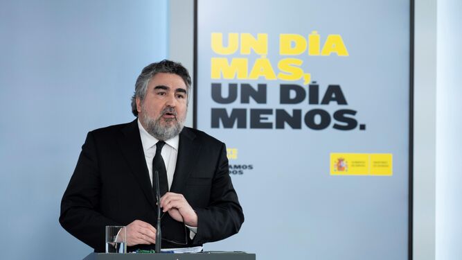 El ministro de Cultura y Deporte, José Manuel Rodríguez Uribes.