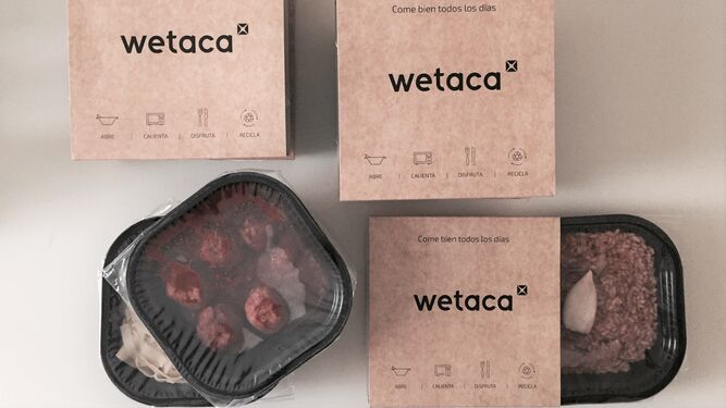 Webs, como Wetaca, ofrecen comida casera a domicilio.