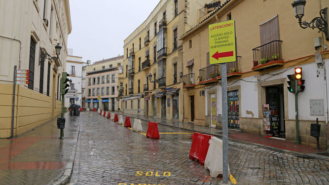 Las calles Santa María y Cerrón tienen desde esta semana doble sentido en la circulación.