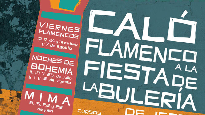 Cartel anunciador de 'Caló Flamenco'
