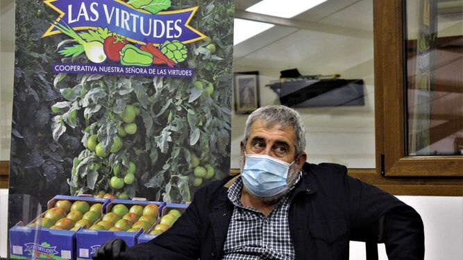 Bartolomé Ramírez es presidente de la Cooperativa Las Virtudes desde hace 22 años.