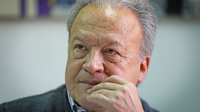 El ex alcalde Pedro Pacheco, durante una entrevista.