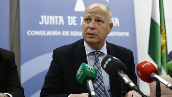 El consejero de Educación de la Junta, Javier Imbroda.