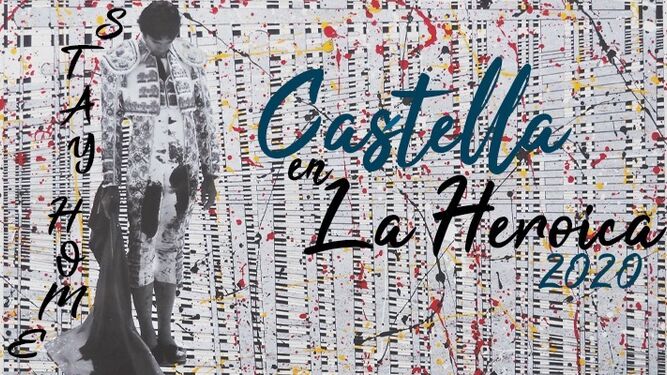 Cartel promocional del evento en 'streaming' de Sebastián Castella desde su finca.