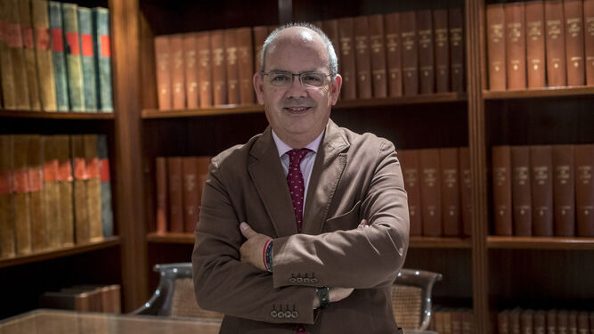 Javier Sánchez Rojas, presidente de la Cámara de Comercio de Jerez.