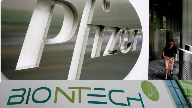 Las sedes de Pfizer y BioNTech