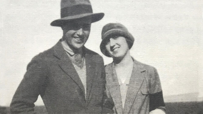 Gabriela y Perico, Soto Domecq, en 1925.