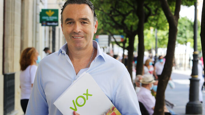 El coordinador local de Vox, Ramón Aumesquet.