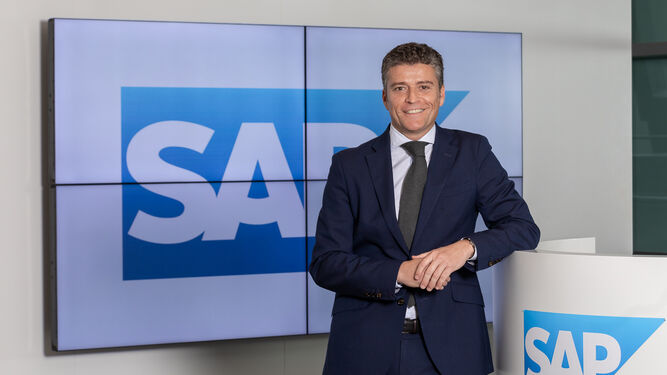 David González-Seco, en la sede de SAP.