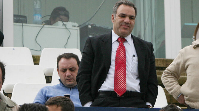 Juan Manuel Delgado, presidente de la comisión electoral del Jerez Industrial, en una imagen de archivo.