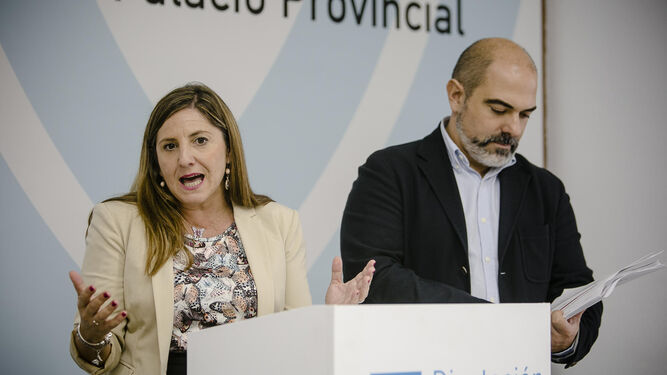 Irene García, presidenta de Diputación.