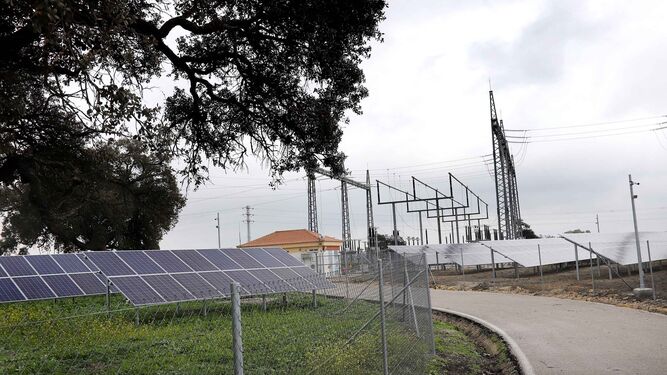 En las inmediaciones de la subestación de Las Majadillas, en La Barca, se proyecta una planta fotovoltaica.
