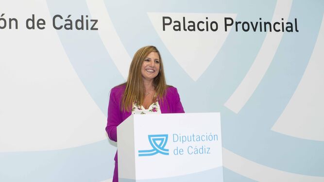 La presidenta de la Diputación de Cádiz, Irene García.