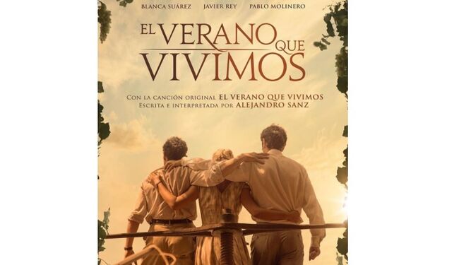 Cartel que anuncia la participación de Alejandro Sanz en 'El verano que vivimos'.