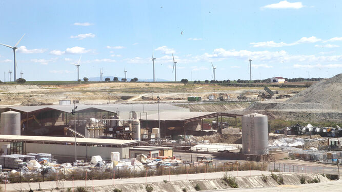 Vista panorámica de las instalaciones de Verinsur en Bolaños.
