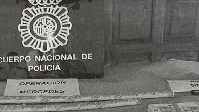 Material incautado en una acción contra narcos colombianos en Jerez.