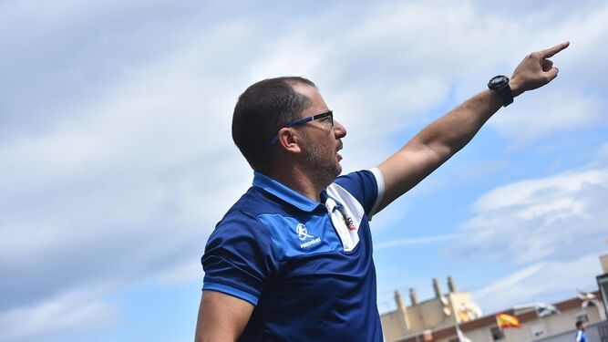 José Juan Romero, entrenador del Ceuta.