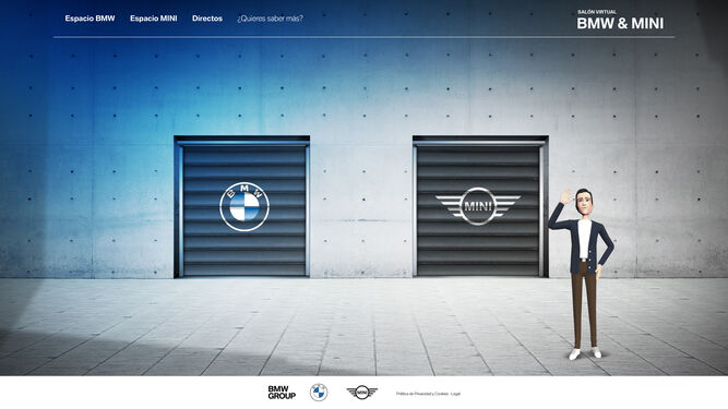 BMW estrena el primer salón virtual del automóvil en España