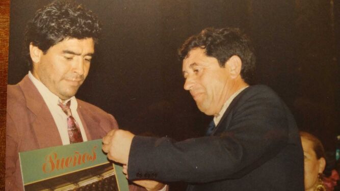Gala en la temporada 92/93 que se realiz&oacute; en el Club Nazaret a beneficio del Jerez Industrial.