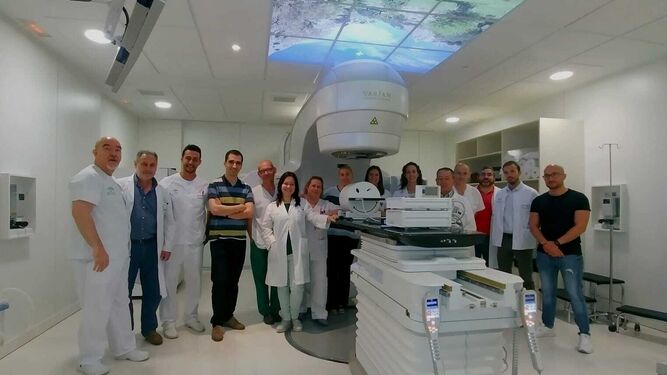Equipo de Oncología Radioterápica del Hospital Universitario de Jerez.