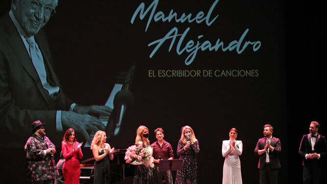 Emotivo homenaje a Manuel Alejandro en Jerez