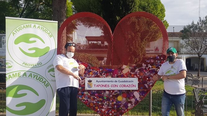 Contenedores solidarios en el 'corazón' de Guadalcacín