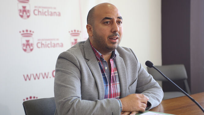 El concejal de Ganemos cesado de sus funciones, Adrián Sánchez, en una imagen de archivo.