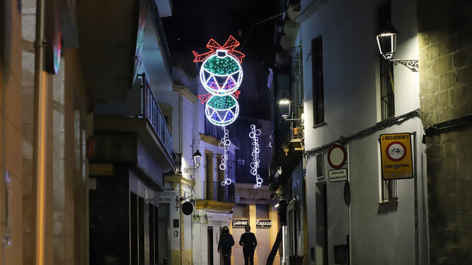 Encendido del alumbrado de Navidad 2020 en Jerez