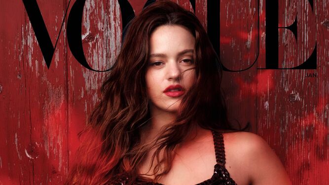 Rosalía en la portada de 'Vogue' de enero
