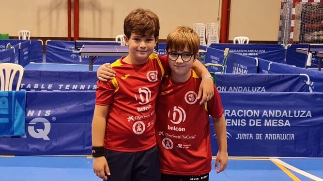 Virgilio Lora y Javier Galán júnior, plata por equipos en el Andaluz.