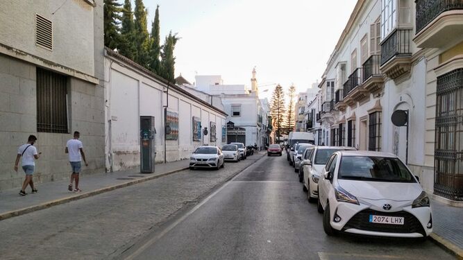 En Sanlúcar se ejecutará el proyecto denominado Entre Plazas en este tramo de la céntrica calle San Juan.