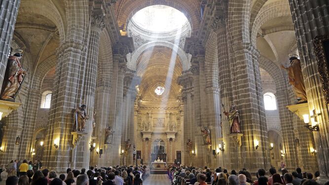 Interior de la Catedral de Jerez.