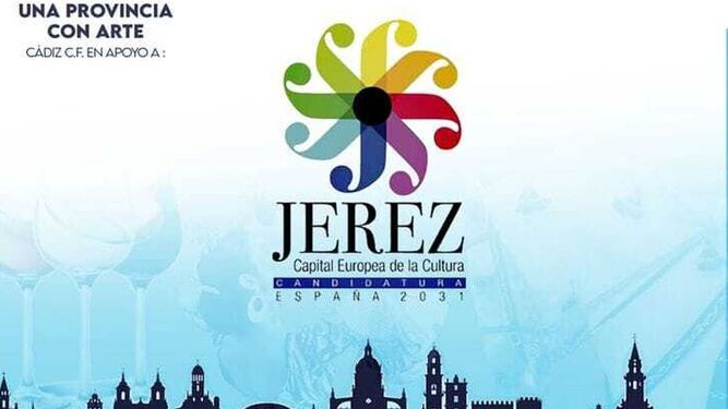 El Cádiz da su apoyo a Jerez y su Capital Europea de la Cultura 2031.