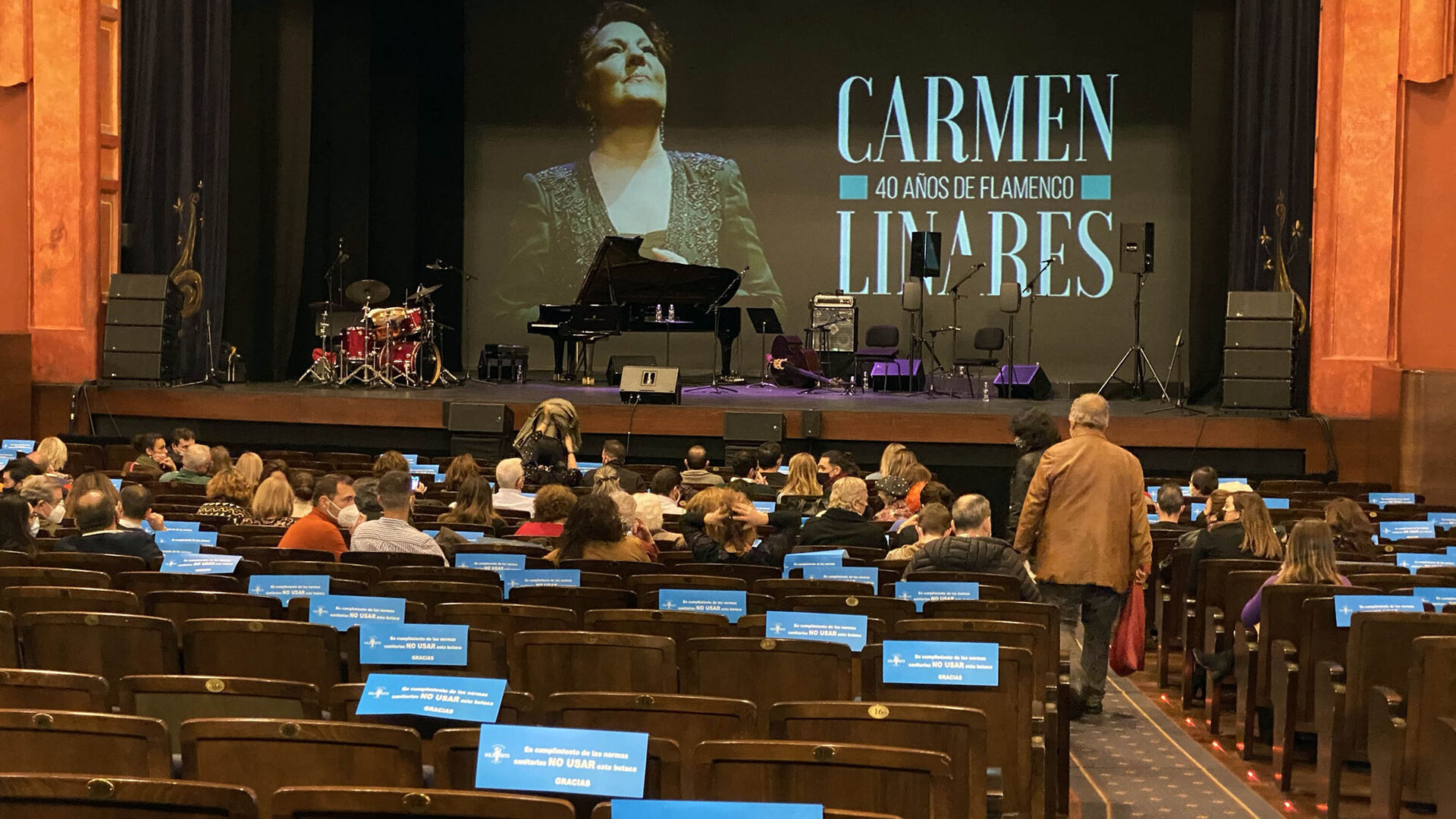 Carmen Linares '40 a&ntilde;os de flamenco', en el Teatro Villamarta
