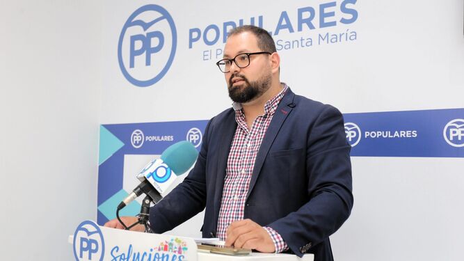El presidente de El Puerto Global, Javier Bello.