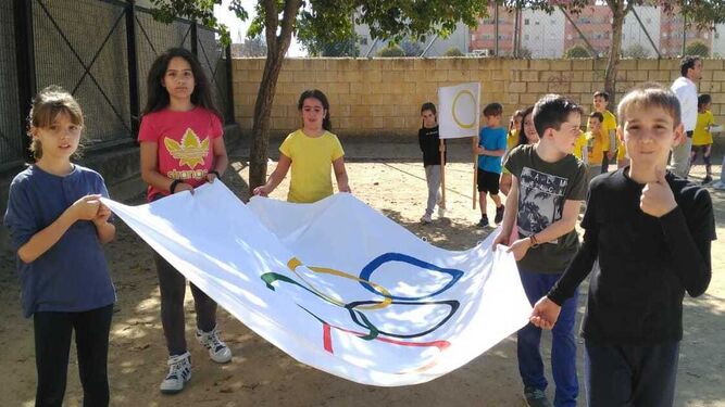 El Ayuntamiento felicita al CEIP Ciudad de Jerez por su clasificación para las Miniolimpiadas Escolares