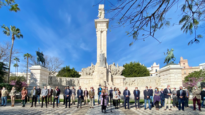 Encuentro de alcaldes de municipios de la provincia en Cádiz.