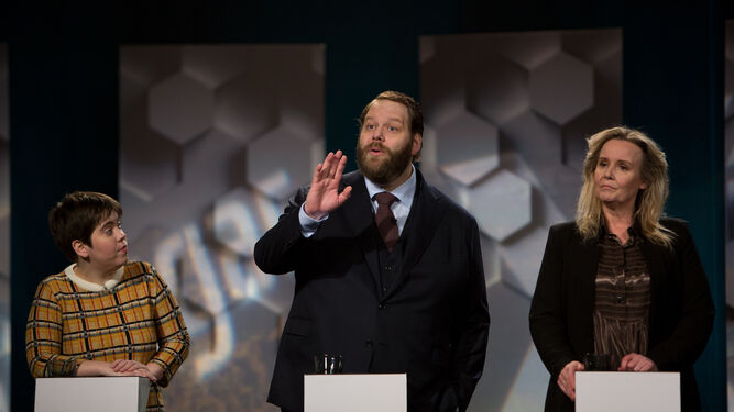 El orondo protagonista populista de 'The Minister', serie islandesa que acaba de estrenar AMC