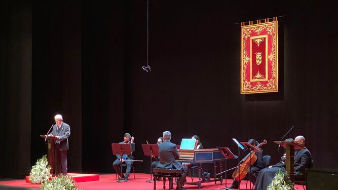 Momento del acto lírico celebrado en el Teatro Vilamarta.