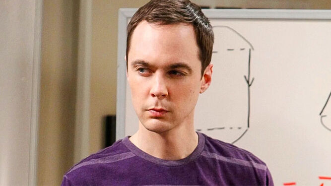 Sheldon Cooper (interpretado por Jim Parsons) en 'The Big Bang Theory'