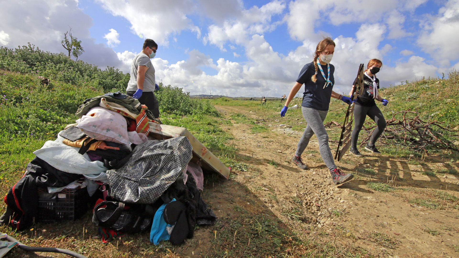 Gran recogida de Zero Waste Jerez con casi 40 voluntarios