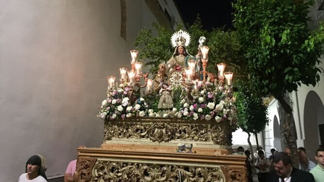 La procesión de la Divina Pastora de las Almas de San Dionisio podría ser la primera procesión del año.