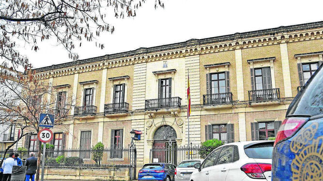 Imagen del Palacio de Puerto Hermoso, antigua comisaría de la Policía Nacional.