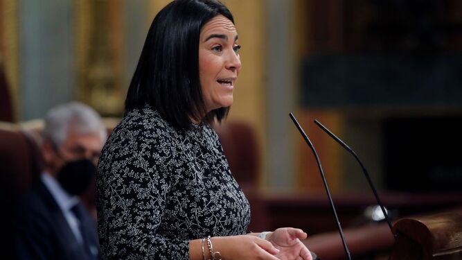 La jerezana Carmen Martínez, la pasada semana en el Congreso de los Diputados.