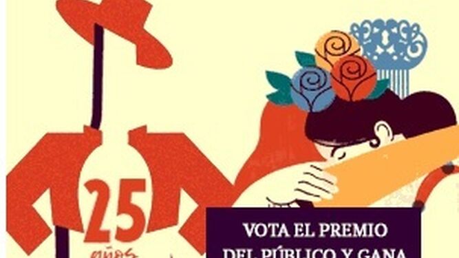 Detalle del cartel de la campaña de este año de las votaciones del Premio del Público.