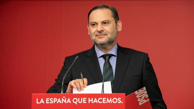 El secretario de organización del PSOE y ministro de Transportes, José Luis Ábalos.