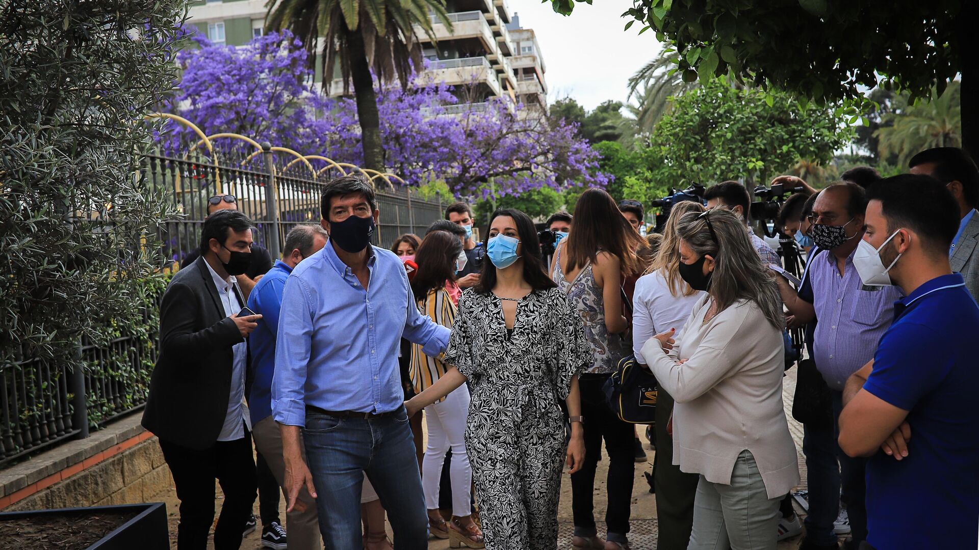 Encuentro de In&eacute;s Arrimadas con militantes de Ciudadanos en Jerez