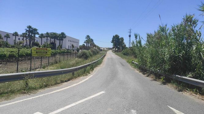 Sigue la polémica sobre el arreglo del Camino de la Reyerta, situado entre Sanlúcar y Chipiona.