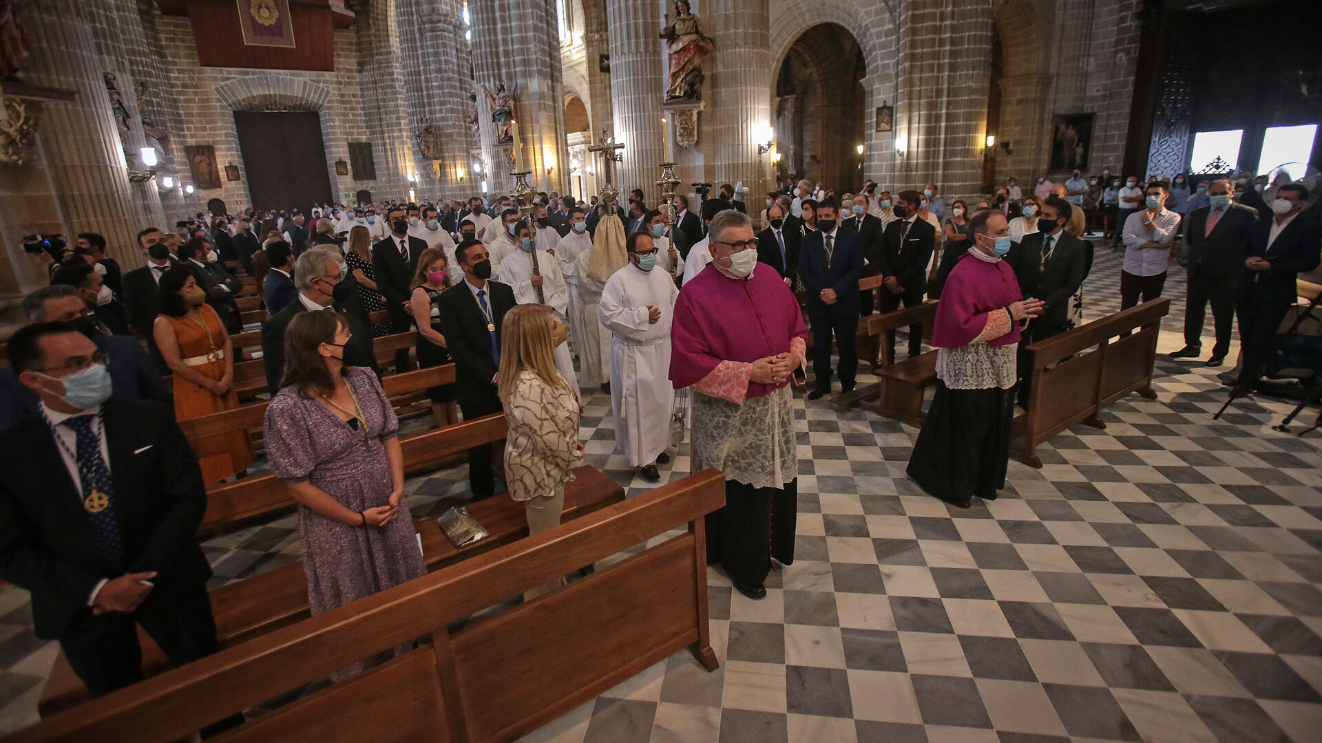 Misa del Corpus en la catedral de Jerez