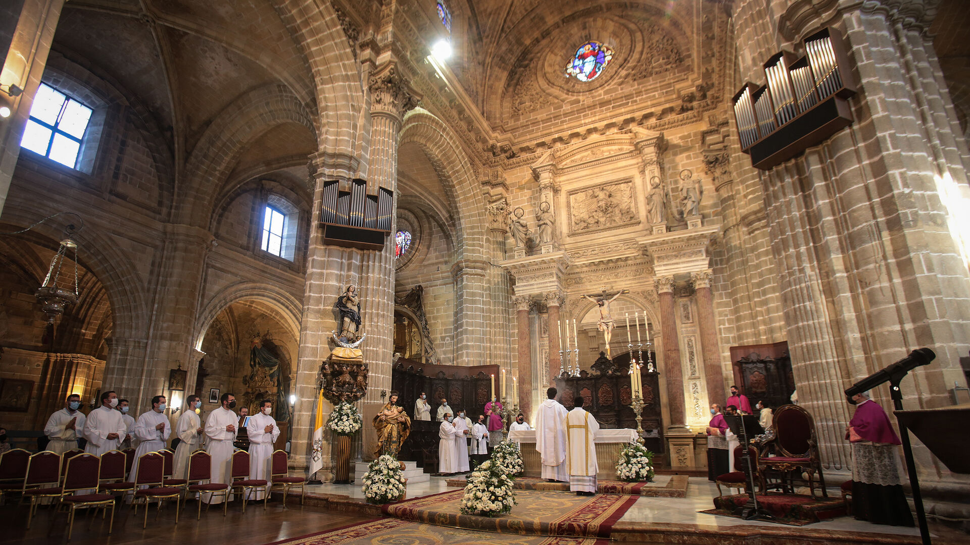Misa del Corpus en la catedral de Jerez